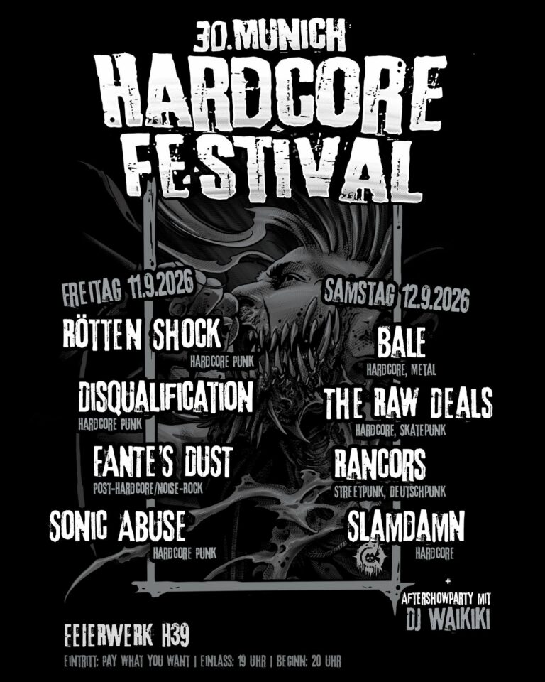 Plakat: Munich Hardcore Festival